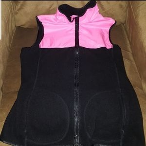 NEW VICTORIA'S SECRET VSX SPORT THIN FLEECE VEST NEW